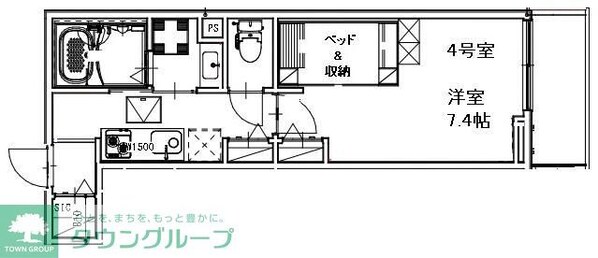 アクシーズ南浦和の物件間取画像